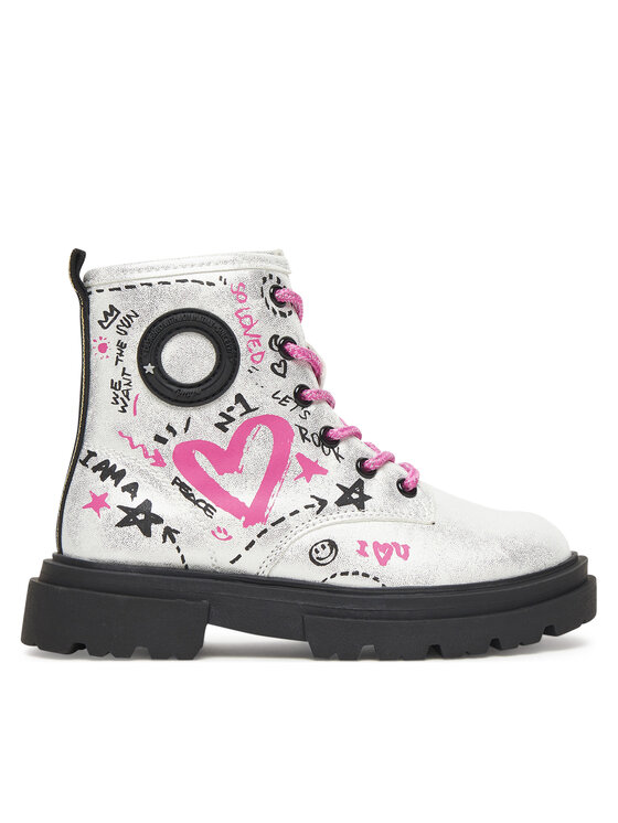 Primigi Primigi Trapper stila apavi AVANT-8977055 Balts