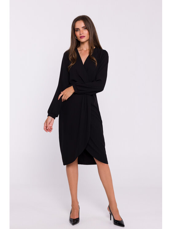 Stylove Večerné šaty S384 Čierna Ladies Fit