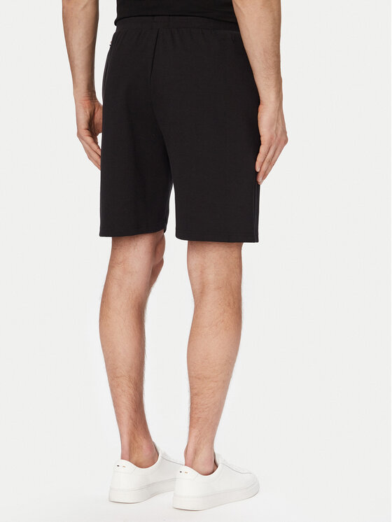BOSS BOSS Sporta šorti Sense 50561490 Melns Regular Fit