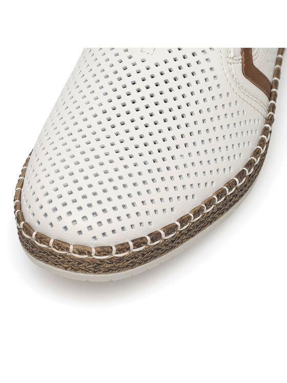 Rieker Rieker Halbschuhe B5297-80 Weiß