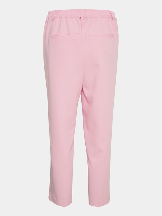 Kaffe Kaffe Штани з тканини Sakura 10506127 Рожевий Relaxed Fit
