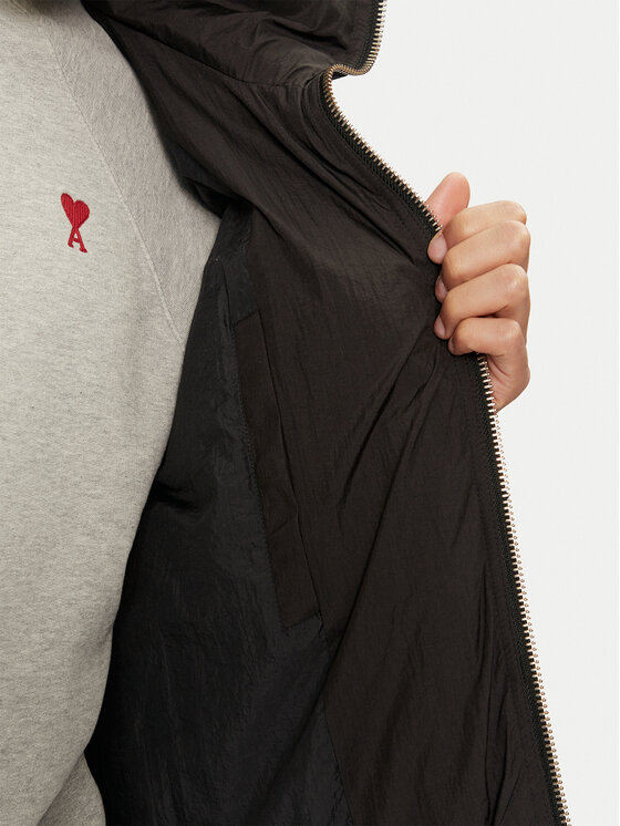 AMI PARIS AMI PARIS Žieminė striukė HJK403.PA0009 Juoda Regular Fit