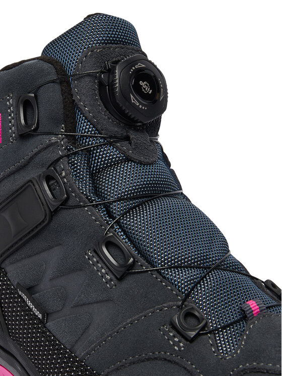 CMP CMP Scarpe da trekking Kiruna Mid FitGo Fleece Wp 3Q57894J Nero