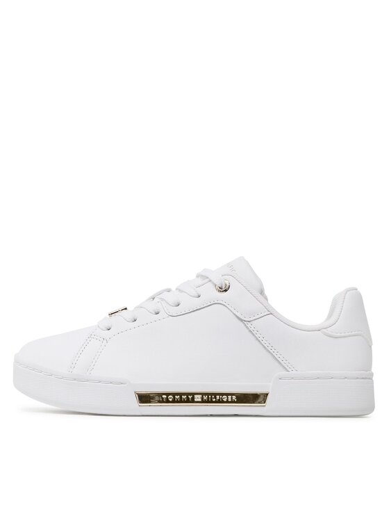 Tommy Hilfiger Tommy Hilfiger Снікерcи Court Golden FW0FW07116 Білий