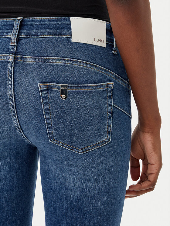 Liu Jo Liu Jo Traperice UA5006 D4615 Plava Skinny Fit