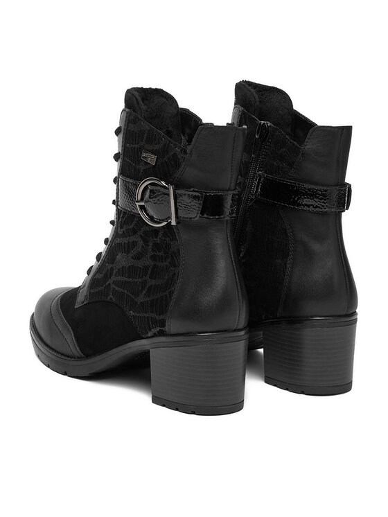 Remonte Remonte Stiefeletten D2A77-02 Schwarz