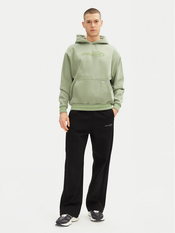 Karl Kani Karl Kani Majica dugih rukava Ellipse 60210339 Zelena Regular Fit