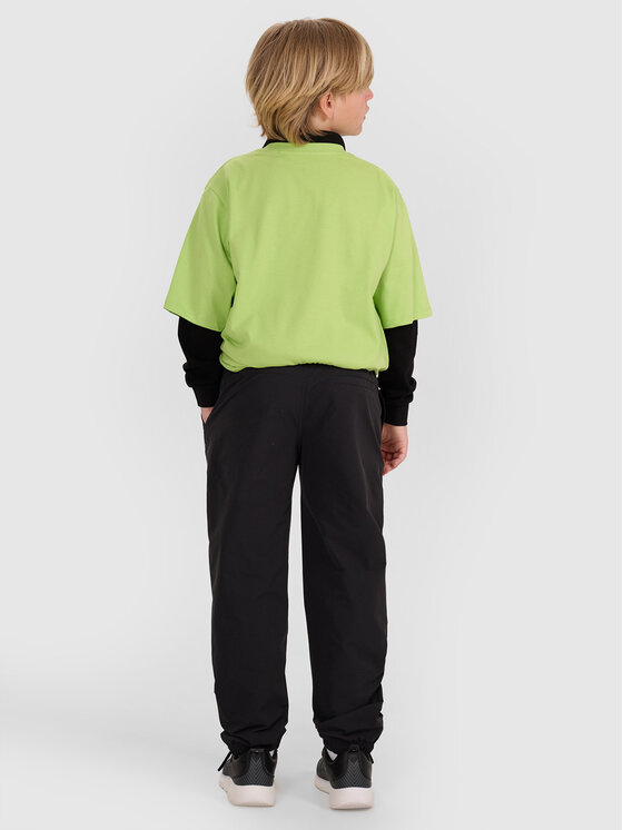 4F 4F Spodnie dresowe URBAN COMMUTER Czarny Regular Fit