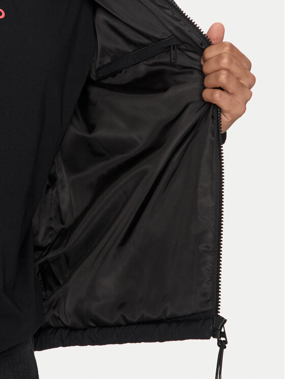 HUGO Hugo Prsluk Baltino2431 50520221 Crna Slim Fit
