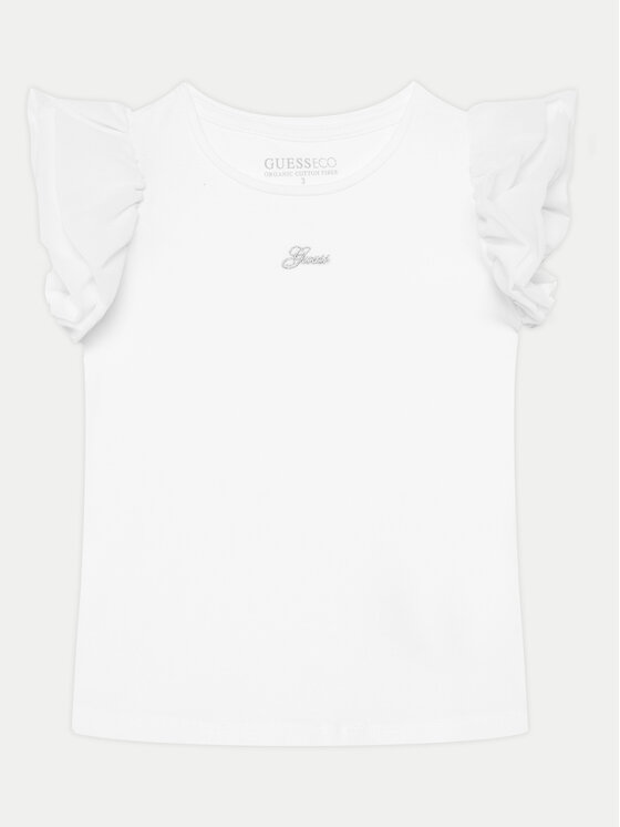 Guess Guess Blusa K5RI22 K6YW4 Bianco Regular Fit