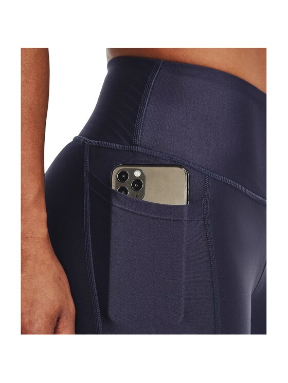Under Armour Under Armour Legginsy Under Armour HeatGear No-Slip Waistband Leggings Fioletowy Slim Fit
