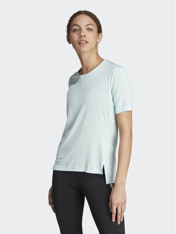 adidas Tricou tehnic Terrex Multi T-Shirt HZ6258 Turcoaz Regular Fit