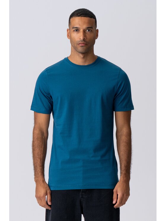 TeeShoppen TeeShoppen T-Shirt Organiczna koszulka Niebieski Regular Fit