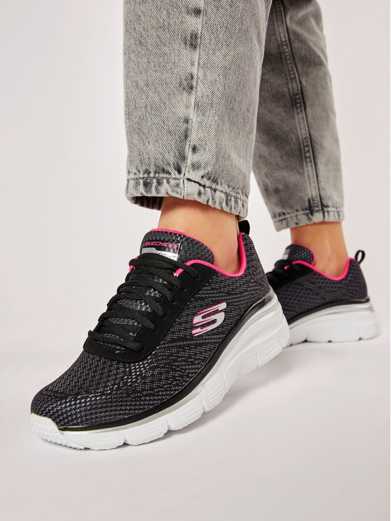 Skechers Sneakersy Bold Boundaries 12719 BKHP Czarny Modivo.pl