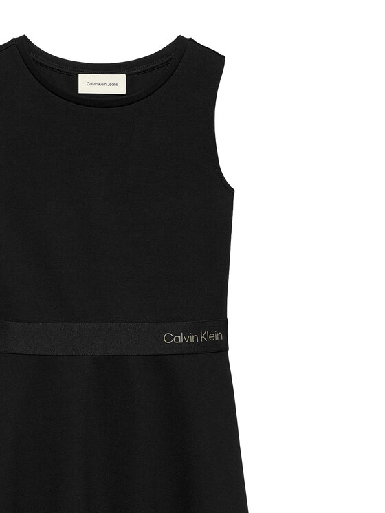 Calvin Klein Jeans Calvin Klein Jeans Φόρεμα καθημερινό IG0IG02910 Μαύρο Regular Fit