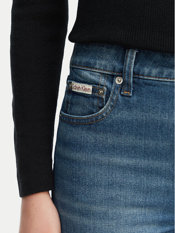 Calvin Klein Jeans Calvin Klein Jeans Džinsi LV047F666G Tumši zils Bootcut Fit