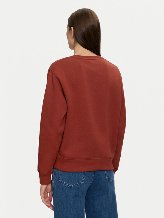 Tommy Hilfiger Tommy Hilfiger Felpa Logo WW0WW39791 Rosso Regular Fit
