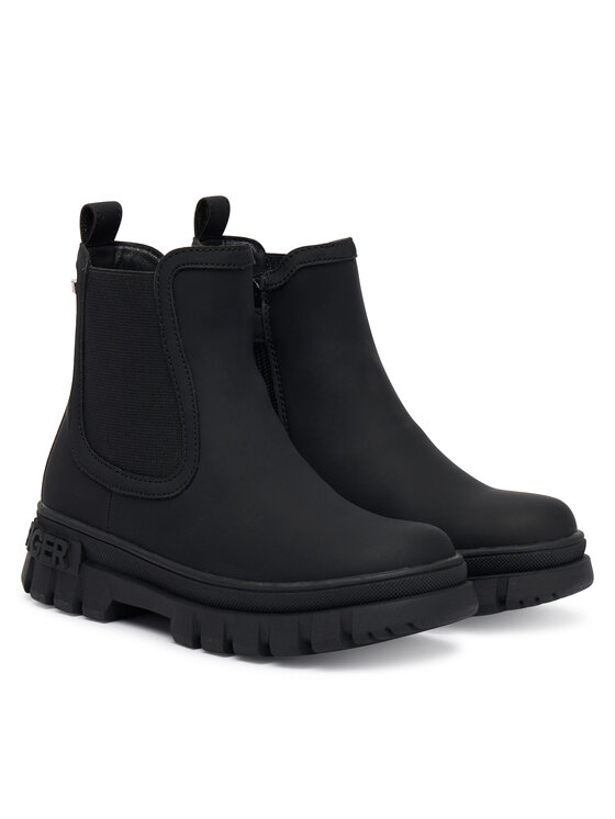 Tommy Hilfiger Tommy Hilfiger Μποτάκια T3X5-34130-1355999 S Μαύρο