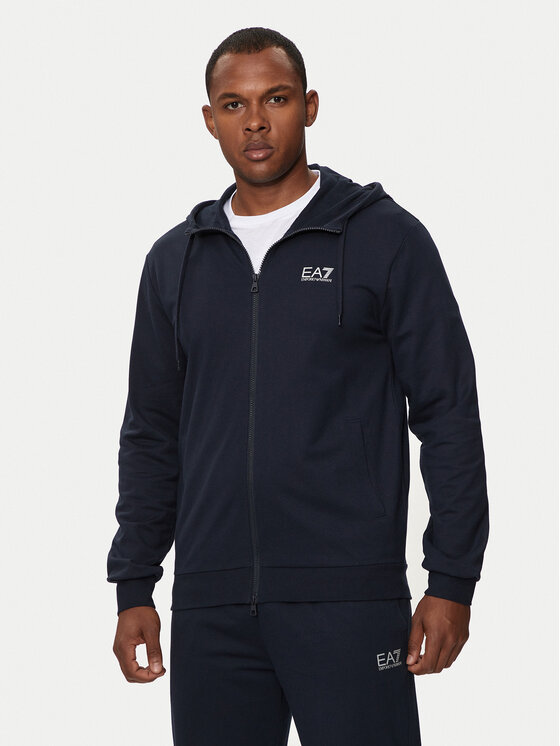 EA7 Emporio Armani EA7 Emporio Armani Pulóver 8NPM33 PJVRZ 0562 Sötétkék Regular Fit