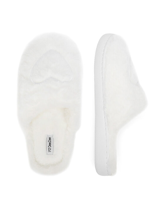 DeeZee DeeZee Παντόφλες Σπιτιού HHS-23W-1881 Λευκό