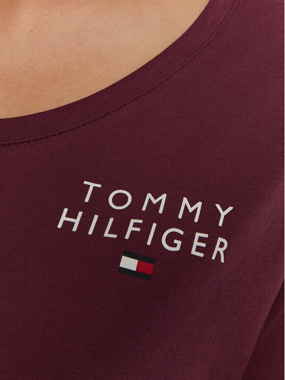 Tommy Hilfiger Tommy Hilfiger Bluza UW0UW05224 Vijolična Regular Fit