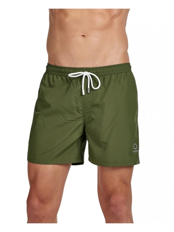 SUNS SUNS Shorts da mare bxs41001u_v2_santa_margherita Verde