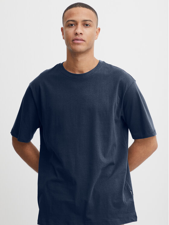 Blend T-shirt 20715614 Tamnoplava Relaxed Fit