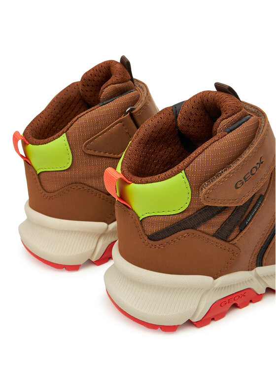 Geox Geox Schnürschuhe J Flexyper Plus J56LCC 0FUME C0616 S Braun