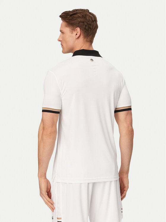 BOSS BOSS Polokošile Serve 2 50559200 Bílá Slim Fit