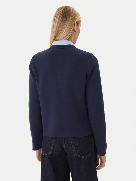 Tommy Hilfiger Tommy Hilfiger Кардиган WW0WW40846 Тъмносин Regular Fit
