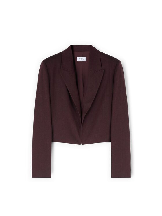 Motivi Motivi Giacca di transizione Q061Q001078N036 Bordeaux Regular Fit