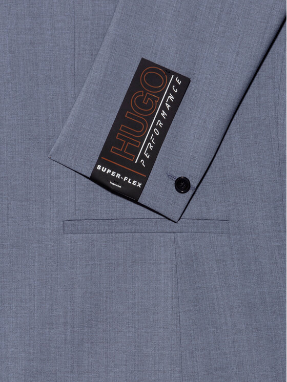 HUGO Hugo Obleka Arti/Hesten 212V1X 50450103 Siva Extra Slim Fit