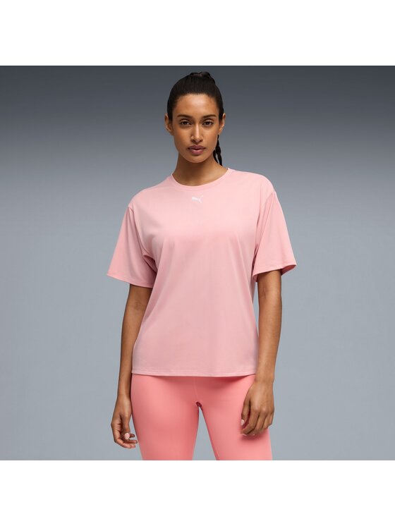 Puma Puma T-Shirt 527139 Różowy Regular Fit