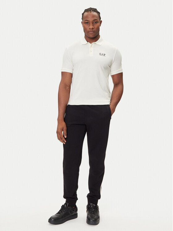 EA7 Emporio Armani EA7 Emporio Armani Polo 8NPF14 PJVQZ U1105 Bež Regular Fit