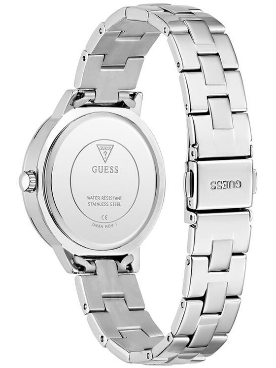 Guess Guess Hodinky GW0944L1 Stříbrná