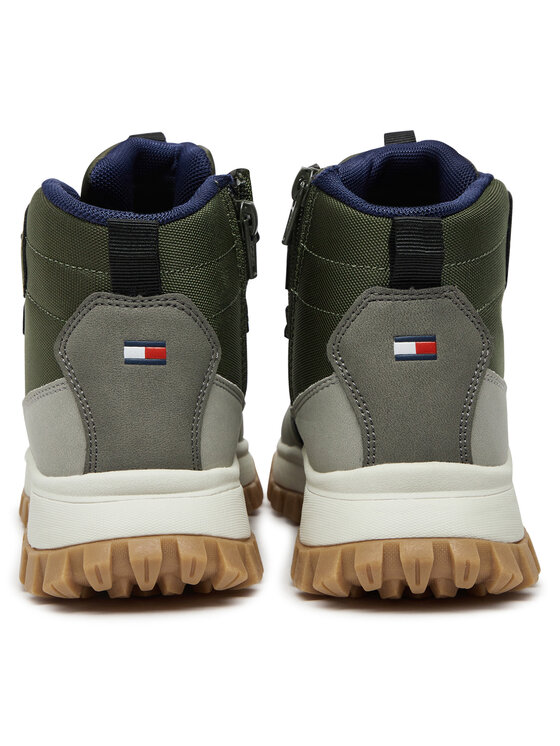 Tommy Hilfiger Tommy Hilfiger Schnürschuhe T3B9-33680-1696A S Grün