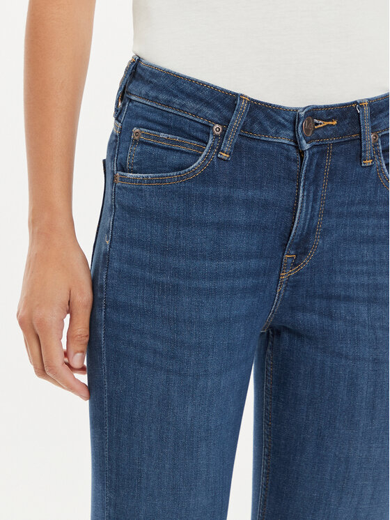 Lee Lee Jeansy Scarlett 112354412 Niebieski Skinny Fit