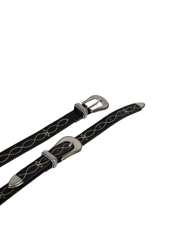 Pepe Jeans Pepe Jeans Dámský pásek PL020801 | Lou Černá