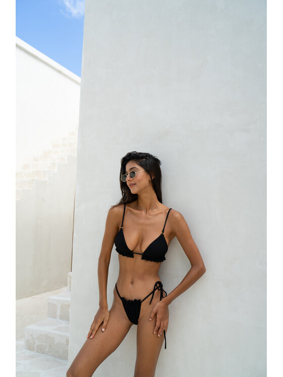Hottie Hot Hottie Hot Bikini pezzo sotto JAMILA Nero