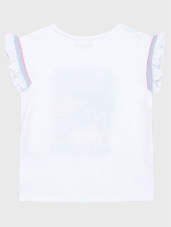 Guess Guess T-krekls J3GI26 K8HM0 Balts Regular Fit