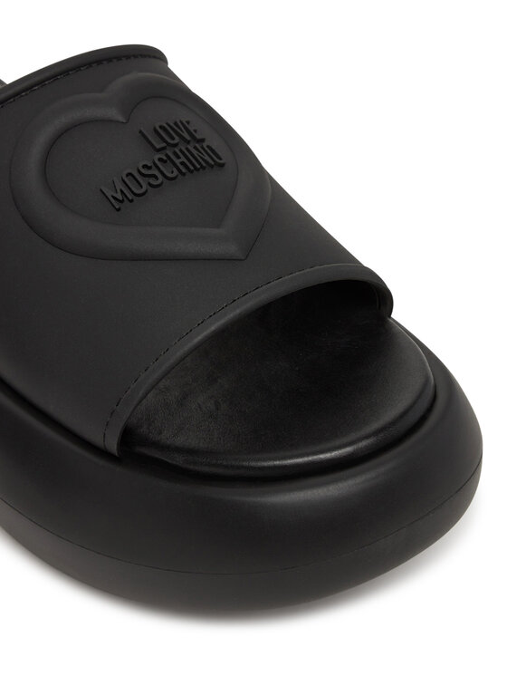 LOVE MOSCHINO LOVE MOSCHINO Klapki JA28207I0MI40000 Czarny