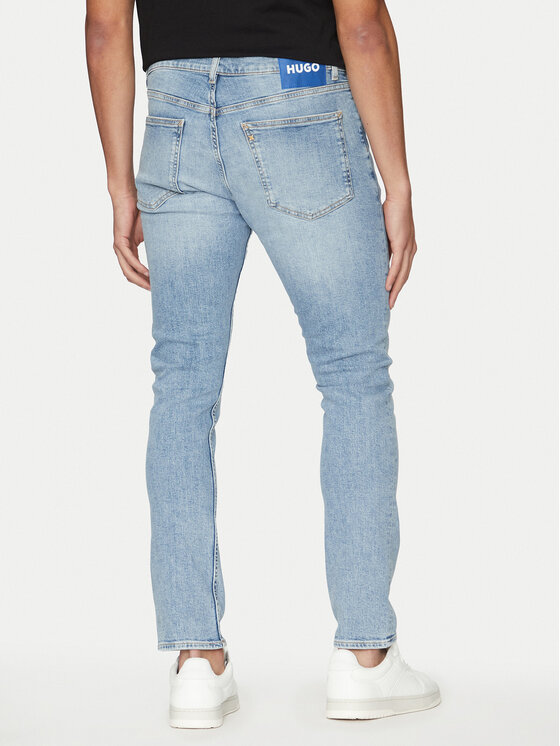 HUGO HUGO Traperice Zane 50529117 Plava Extra Slim Fit