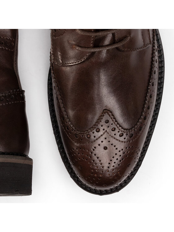 Pollini Pollini Pohodni čevlji PB21033G08UA0301 Rjava