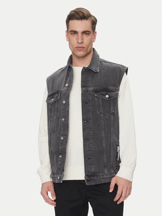 Karl Lagerfeld Jeans Karl Lagerfeld Jeans Mellény A2M14017 Szürke Regular Fit