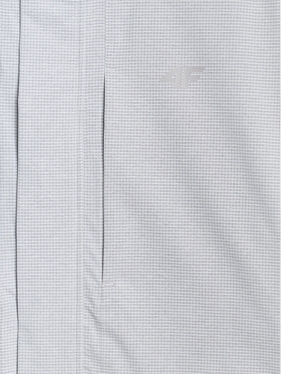 4F 4F Parka URBAN COMMUTER Szary jasny Regular Fit