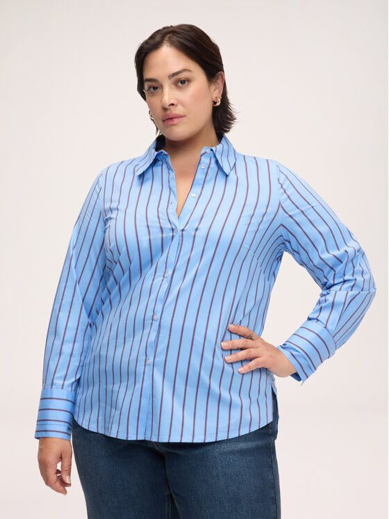 Fiorella Rubino Fiorella Rubino Camicia 5027T001520N0R4 Turchese Regular Fit