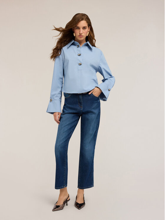Motivi Motivi Jeans P593Q004127N034 Blu Regular Fit