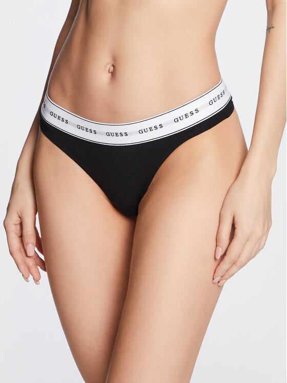 Guess Guess Στρίνγκ Carrie O97E04 KBBU1 Μαύρο