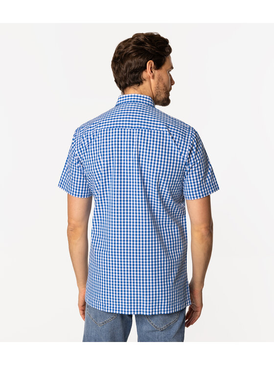Lee Cooper Lee Cooper Koszula REVIO2 KL20 Niebieski Regular Fit