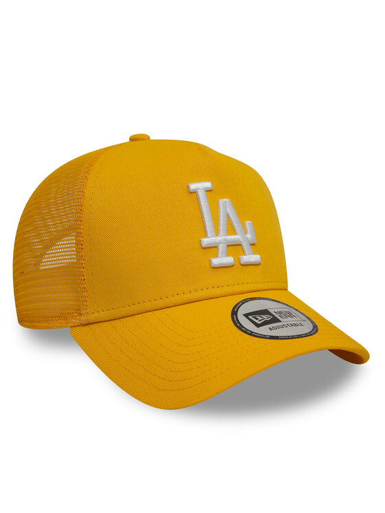 New Era New Era Czapka z daszkiem La Dodgers League Essential 9Forty 60595189 Żółty